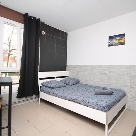 04 - Chambre Avec Lit Double Proche Paris Et Transports Wifi Saint-Denis  Dış mekan fotoğraf